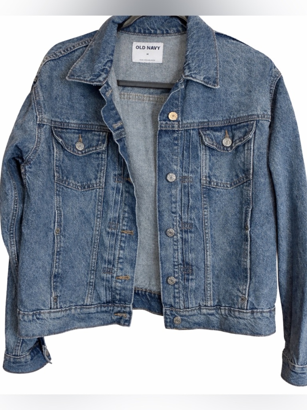 Old Navy Light Blue Denim Jacket Medium